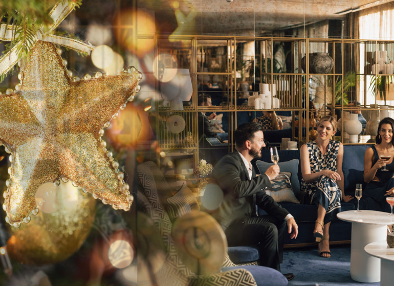 Experience luxury, fine dining and holiday cheer!