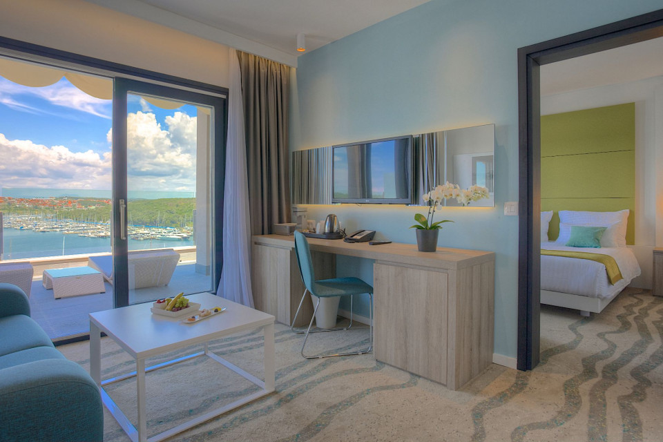 Park Plaza Histria Pula_Rooms & Suites_Family suite Marina view