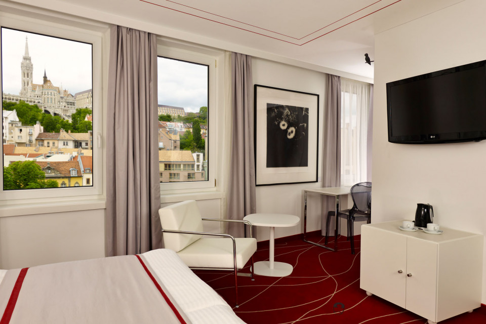 Park Plaza Budapest_Superior room - Caste view - 1 Double