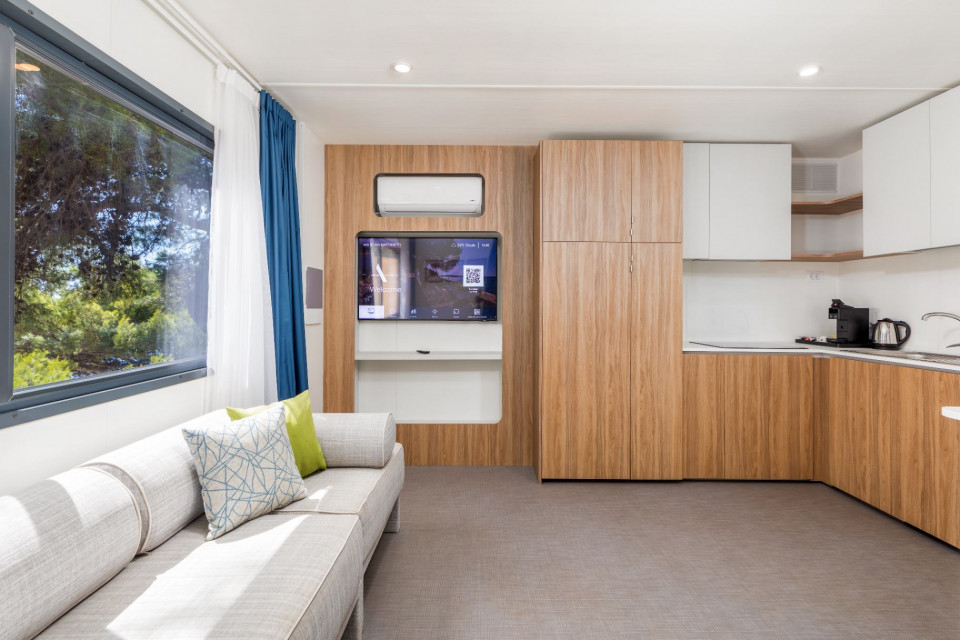 Deluxe Camping Villa - first row to the sea